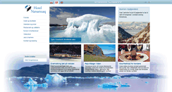 Desktop Screenshot of hotelnarsarsuaq.com