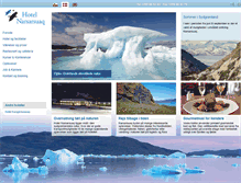 Tablet Screenshot of hotelnarsarsuaq.com